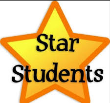 A large gold star with the words Star Students written across in black