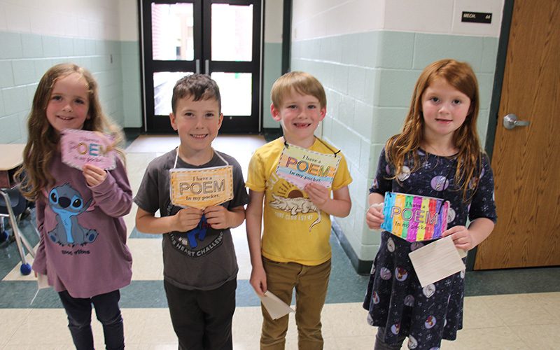 Seven members of the winning EJR Olyssey of the Mind team
