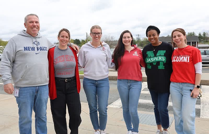 staff members standing together