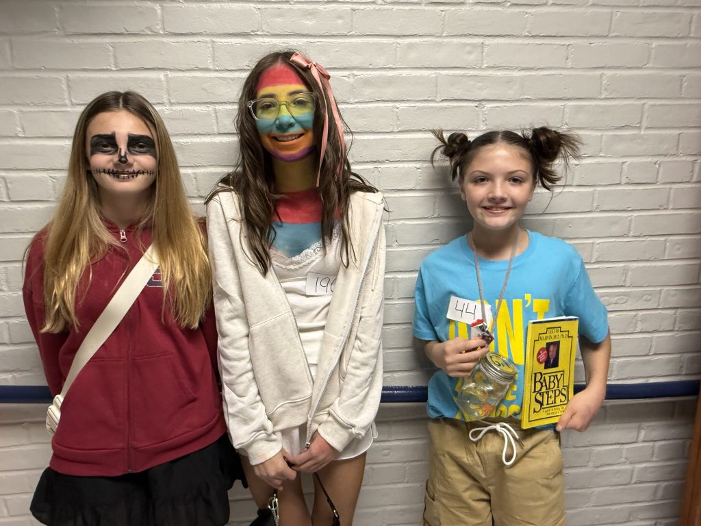kids dressed up for halloween